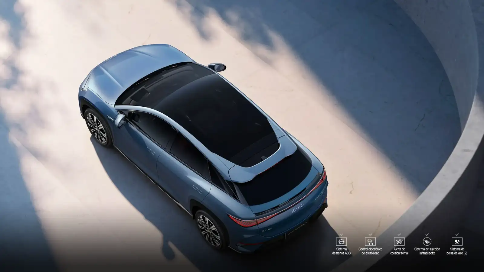 Tecnología de seguridad del BYD Sealion 7