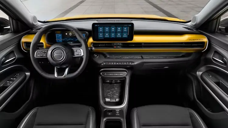 Interior Tecnológico Jeep Avenger