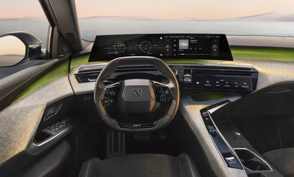 Interior del Peugeot E-3008